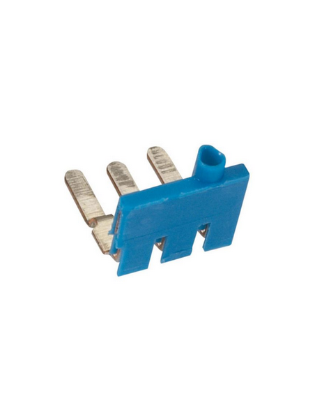 Peigne pour 12 blocs de jonction à vis viking 3 avec 3 étages pas 5mm bleu LEGRAND 037547