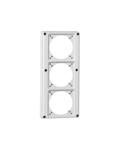 Plastron P17 280x125mm pour 3 prises 16A pour un coffret P17 LEGRAND 057714
