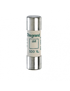 Cartouche industrielle cylindrique type aM 14x51mm sans percuteur 4A LEGRAND 014004 2