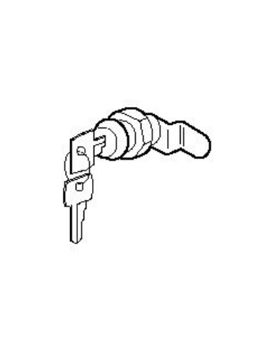 Serrure n° 405 pour porte isolante pour bac étroit GTL LEGRAND 005599