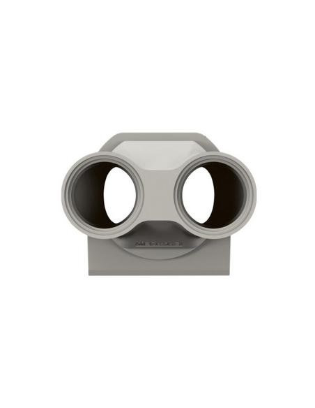 Embout presse-étoupe de remplacement pour boîtier saillie étanche Plexo 2 entrées filetage ISO20 gris LEGRAND 069670L
