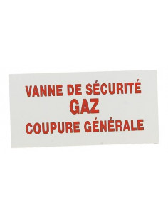 ETIQUETTE DE SIGNALISATION RIGIDE
