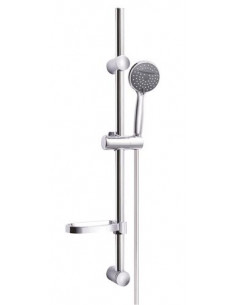 Barre de douche douchette bi jet 13616