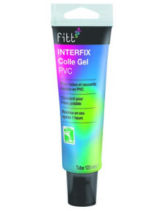 Colle PVC 125ml INTERFIX