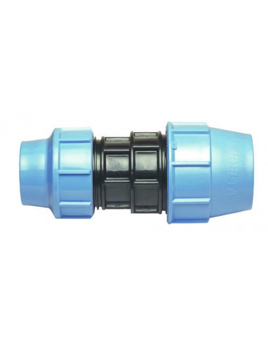MANCHON REDUIT PLASTIQUE A SERRAGE EXTERIEUR POUR TUBE POLYETHYLENE SEMI-RIGIDE