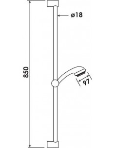 ENSEMBLE BARRE ANTICALCAIRE MONOJET 2