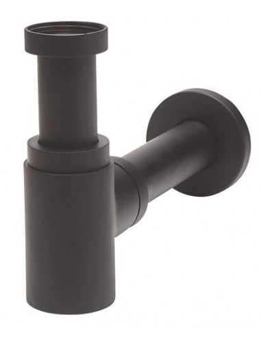 Vidage lavabo laiton noir mat 502011529
