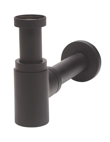 Vidage lavabo laiton noir mat 502011529