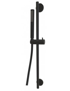 ENSEMBLE BARRE MONOJET FLEX PVC NOIR MAT 503012502