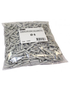 CHEVILLE PLASTIQUE POUR MATERIAUX CREUX 2