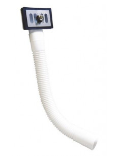 Kit trop plein rectangulaire pour vidage d'évier 554-10