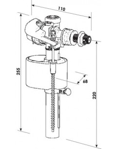 ROBINET FLOTTEUR SILENCIEUX QUIETO - SIAMP 2