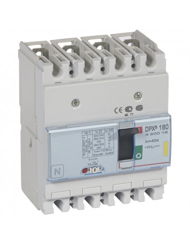 DPX3 160 MT 4P 40A 16KA LEGRAND 420012