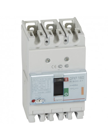 DPX3 160 MT 3P 25A 25KA LEGRAND 420041