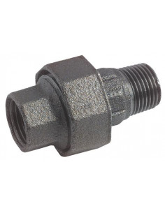 RACCORD UNION CONIQUE FONTE NOIRE MALE FEMELLE N° 341