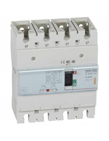 DPX3 250MT 4P 250A 25KA LEGRAND 420219