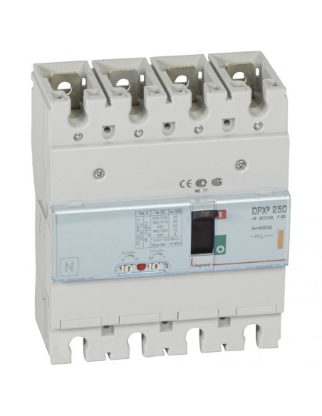 DPX3 250MT 4P 250A 25KA LEGRAND 420219