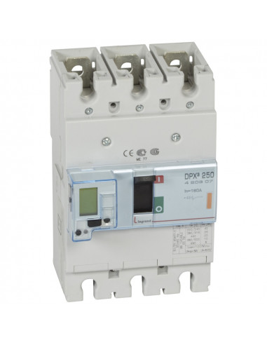 DPX3 250ELE3P 160A 25KA LEGRAND 420307