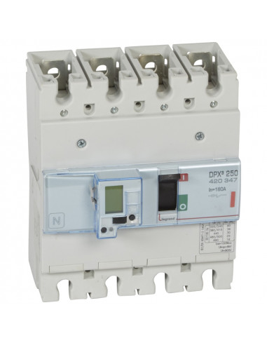DPX3 250ELE4P 160A 36KA LEGRAND 420347