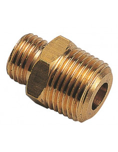 RACCORD UNION DOUBLE MALE POUR FLEXIBLES FIOUL
