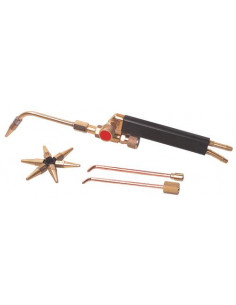 CHALUMEAU SOUDEUR AVEC 2 LANCES MALLEABLES