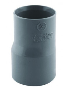 REDUCTION EXCENTREE PVC POUR EVACUATION MALE FEMELLE 2