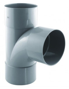 CULOTTE PVC A 87.30° POUR EVACUATION TRIPLE FEMELLE 2