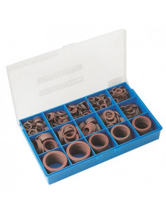 COFFRET PLASTIQUE DE JOINTS FIBRE ASSORTIS