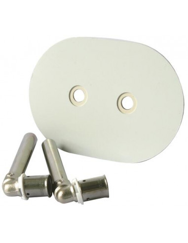 KIT DE RACCORDEMENT DOUBLE POUR RADIATEUR 6 CONNEXIONS KITDETANCHS16