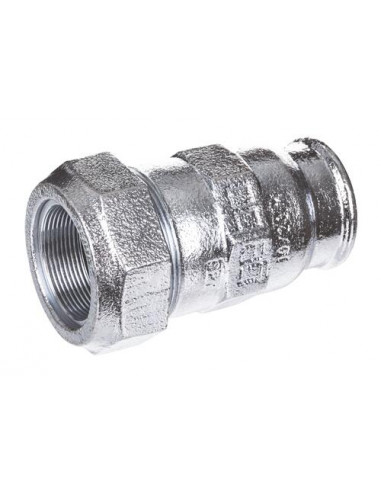 Raccord à compression femelle fonte malléable pour tube acier ø25 F26/34 GEBO ORIGINAL 101515711