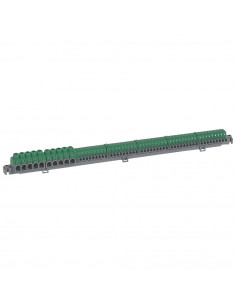 Bornier de répartition IP2X connexion automatique coffret Plexo³ 18 modules et XL³125 et XL³160 Longueur 385mm LEGRAND 005054