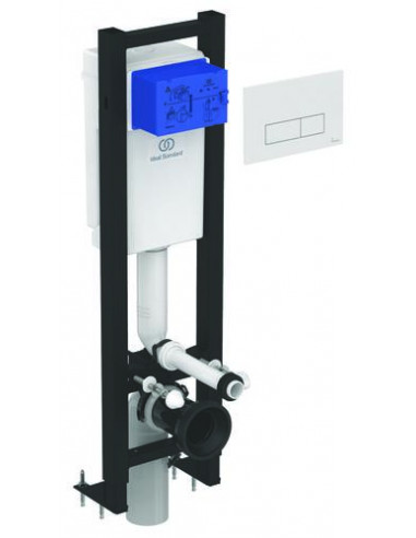 Bâti-support WC autoportant PROSYS avec plaque de commande PORCHER 501513548