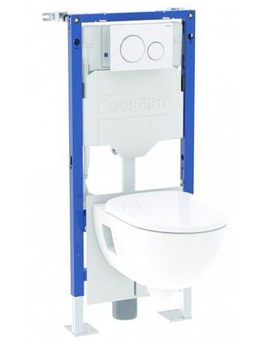 Pack WC suspendu complet autoportant DUOFIX + plaque SIGMA20 GEBERIT 501513559