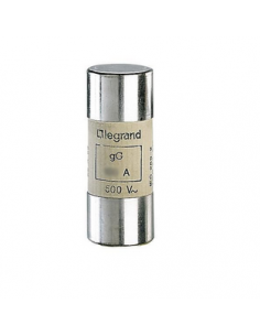 Cartouche industrielle cylindrique type gG 22x58mm avec percuteur 80A LEGRAND 015580 2