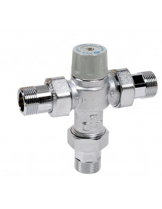 Mitigeur thermostatique modèle 521 20 x 27 avec clapets anti-retour intégré 30-50° THERMADOR MT521720