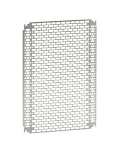 Plaque perforée Lina 25 pour coffret Atlantic/Atlantic Inox/Marina hauteur 500mm largeur 400mm LEGRAND 036015 2