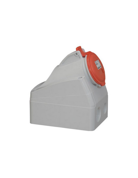 Prise saillie fixe P17 IP44 16A 380V~ à 415V~ 3P+T LEGRAND 555158