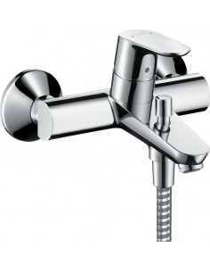 Mitigeur de bain-douche FOCUS E² avec cartouche 2 vitesses chromé mural HANSGROHE 31948000 2