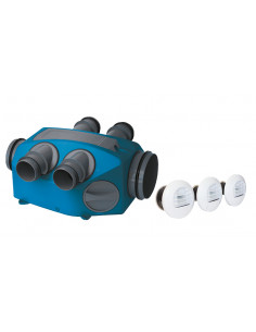 Kit VMC hygro B INFINITY 2.0B T3-T7 cordelette simple flux hygroréglable très basse conso NATHER 557082
