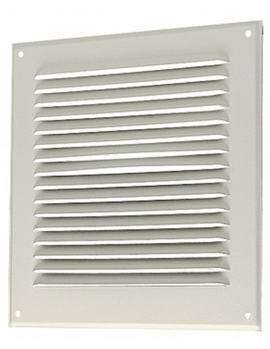 Grille à auvent 200 x 200 mm aluminium ALDES 11001021