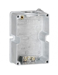 Boîtier réversible Hypra pour prise 3P+T et 3P+N+T IP44 16A métal LEGRAND 052269 2