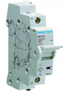 Bobine manque tension 230V AC HAGER MZ206