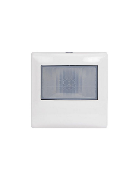 Détecteur mural universel Mosaic 2 fils sans neutre à détection infrarouge 100W LED 2 modules blanc LEGRAND 078458A