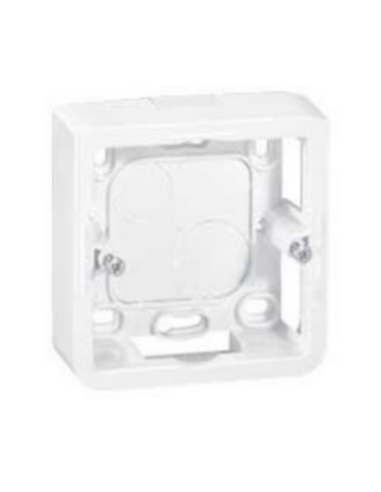 Cadre saillie profondeur 30mm Mosaic pour 2 modules et support référence 080251 LEGRAND 080280