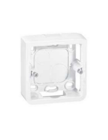 Cadre saillie profondeur 30mm Mosaic pour 2 modules et support référence 080251 LEGRAND 080280