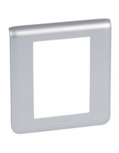 Plaque pour écran tactile couleur MyHOME screen BUS 3,5pouces Mosaic alu LEGRAND 079174 2