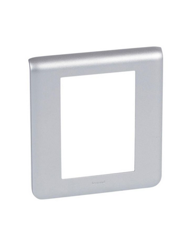 Plaque pour écran tactile couleur MyHOME screen BUS 3,5 pouces Mosaic alu LEGRAND 079174
