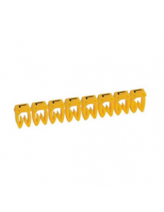 300 Repères CAB 3 pour filerie 0,5mm² à 1,5mm² et blocs de jonction avec lettre majuscule L LEGRAND 038311 2