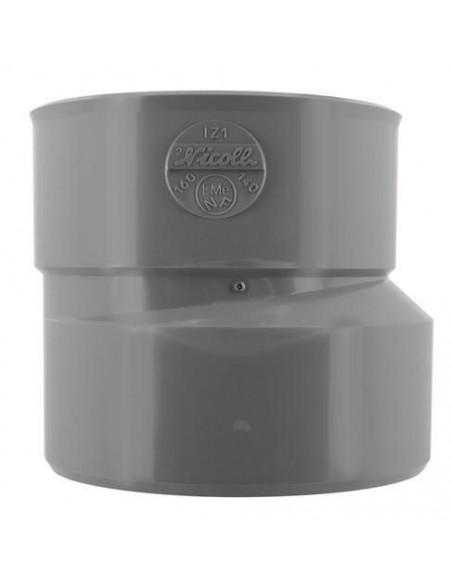 Réduction PVC Exentrée Mâle/Femelle 160/140 NICOLL IZ1