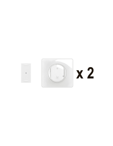 Prêt-à-Poser connectable Céliane pour ajouter une commande de VMC Blanc LEGRAND CB0441